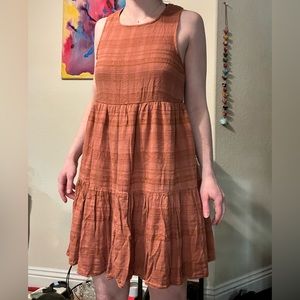 American Eagle Burnt Orange Dress